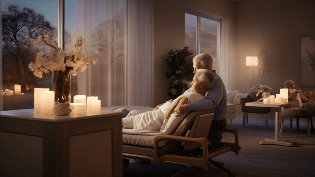 Palliative Massage_the_serene_setting_of_an_end